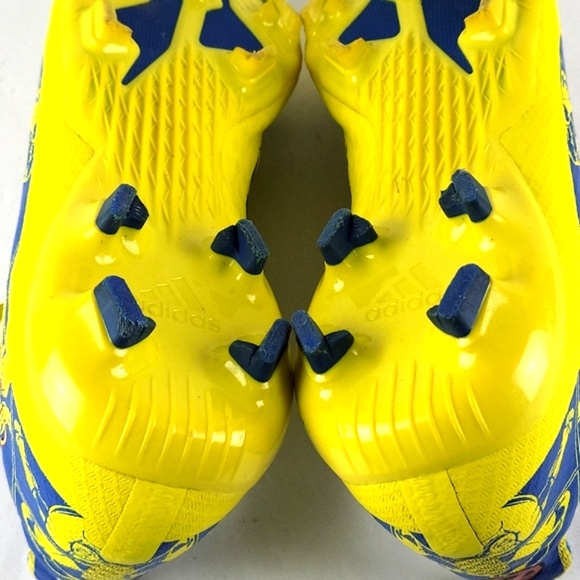 adidas | Shoes | Adidas Marvel X Ghosted3 Firm Ground Soccer Cleats Xmen Cyclops Yellow Blue 
